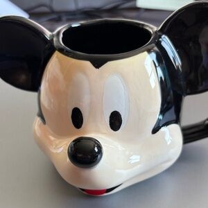 Disney Mickey Mouse Black and Cream Mug